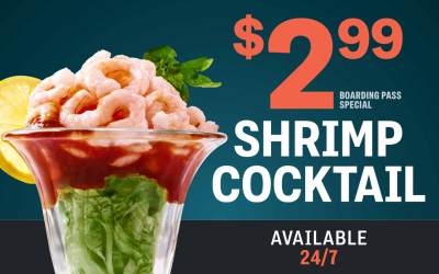 $2.99 Shrimp Cocktail