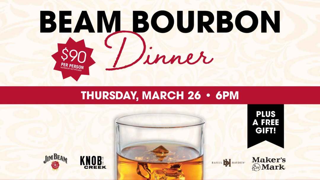 Beam Bourbon Dinner at The Charcoal Room
