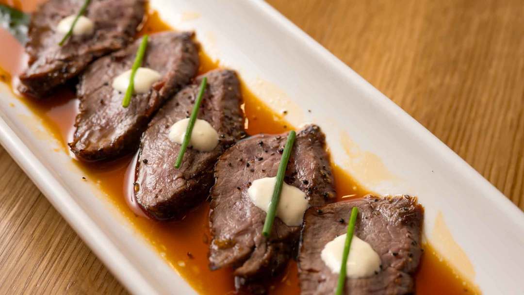 Beef Tataki at Yu Or Mi Sushi
