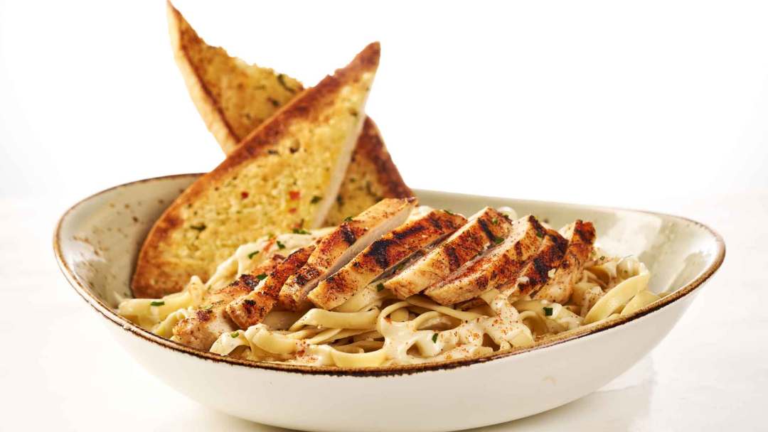 Chicken Fettuccine at Brass Fork