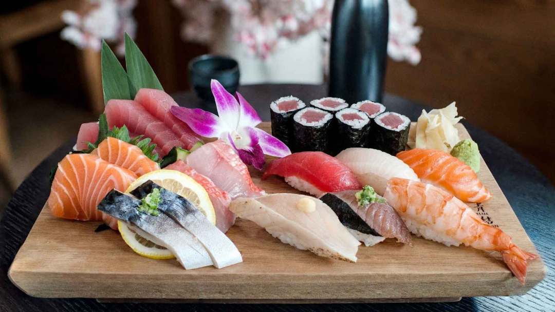 Blue Ribbon Platter at Blue Ribbon Sushi