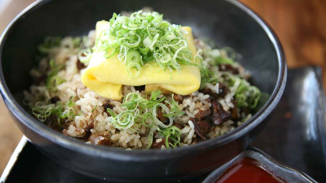 Oxtail Fried Rice at Blue Ribbon Sushi