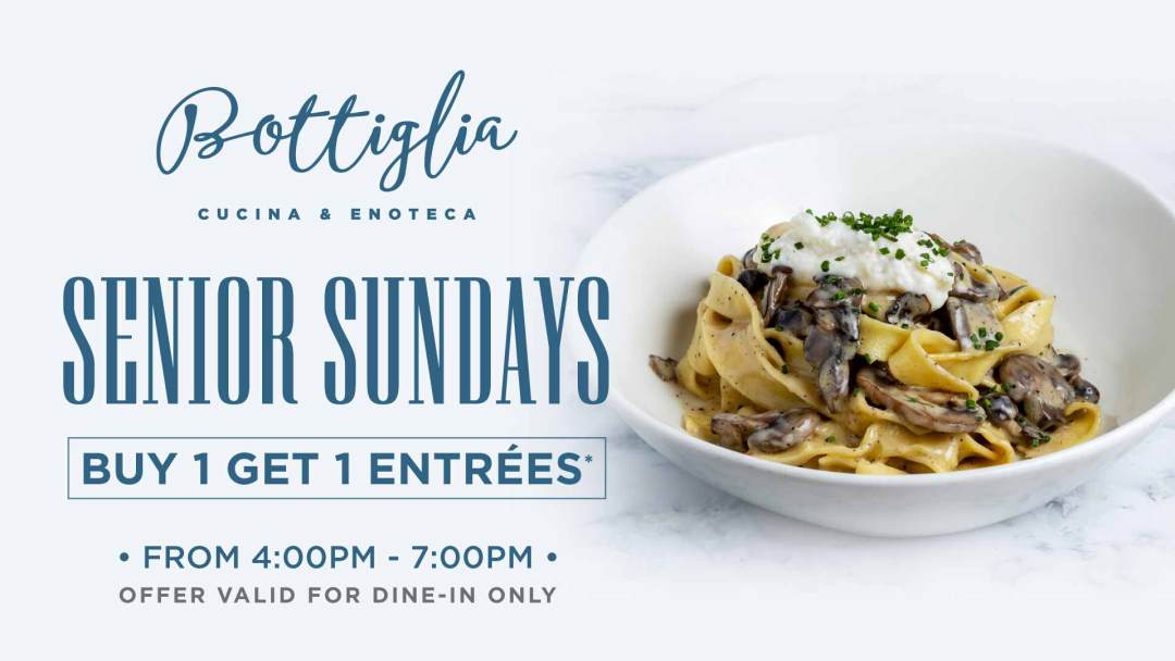 Senior Sundays at Bottiglia