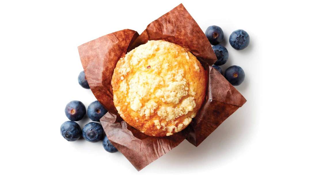 Blueberry Muffin at Brass Fork