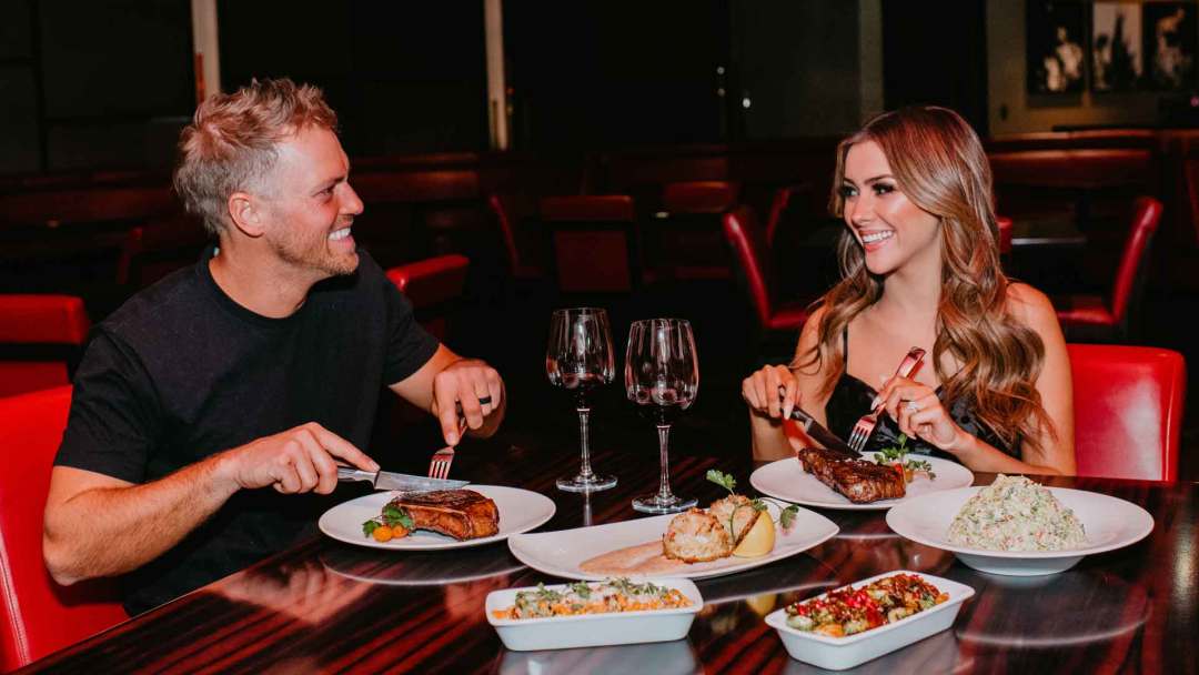 Couple Dining at The Charcoal Room