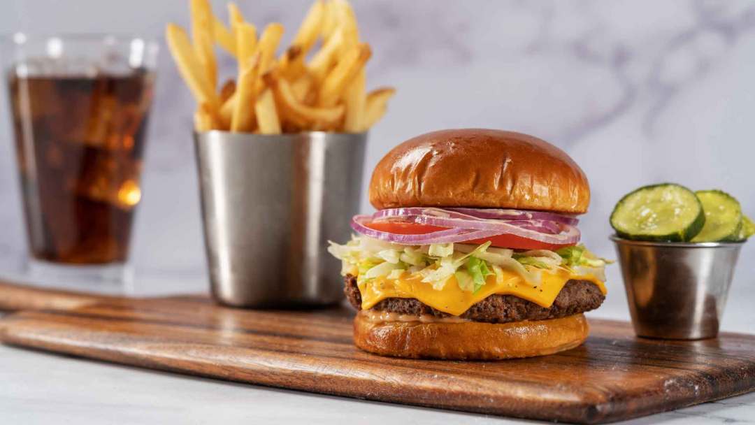 The Brass Fork Classic Burger