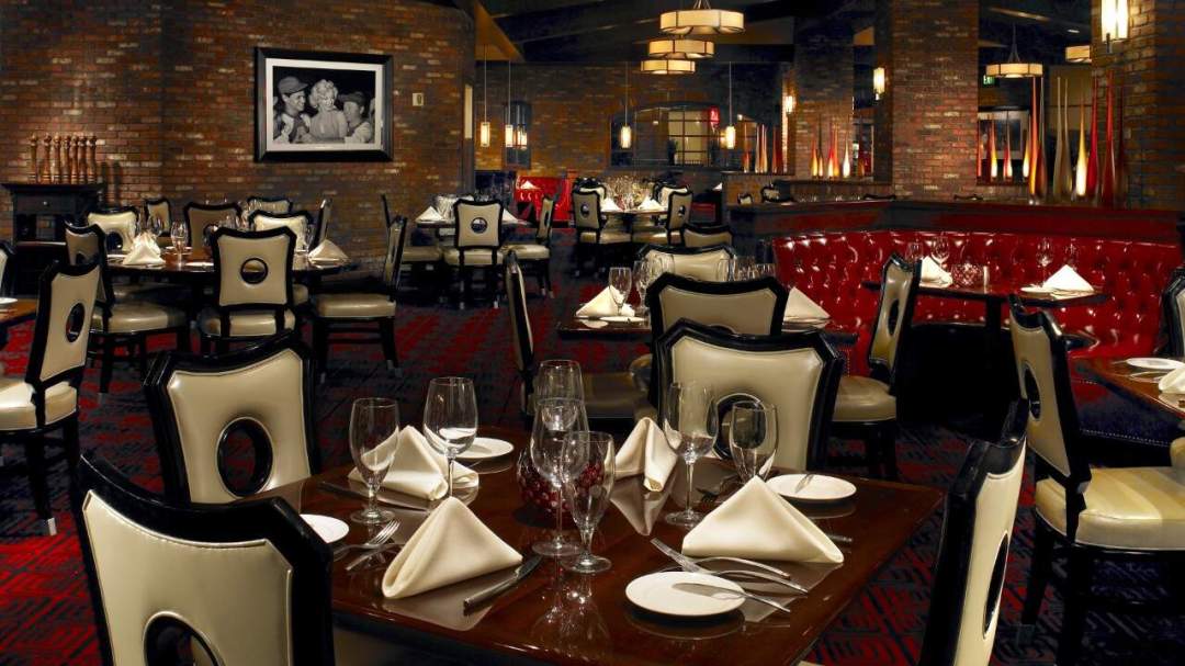 Room shot of Broiler Room with table set-up 