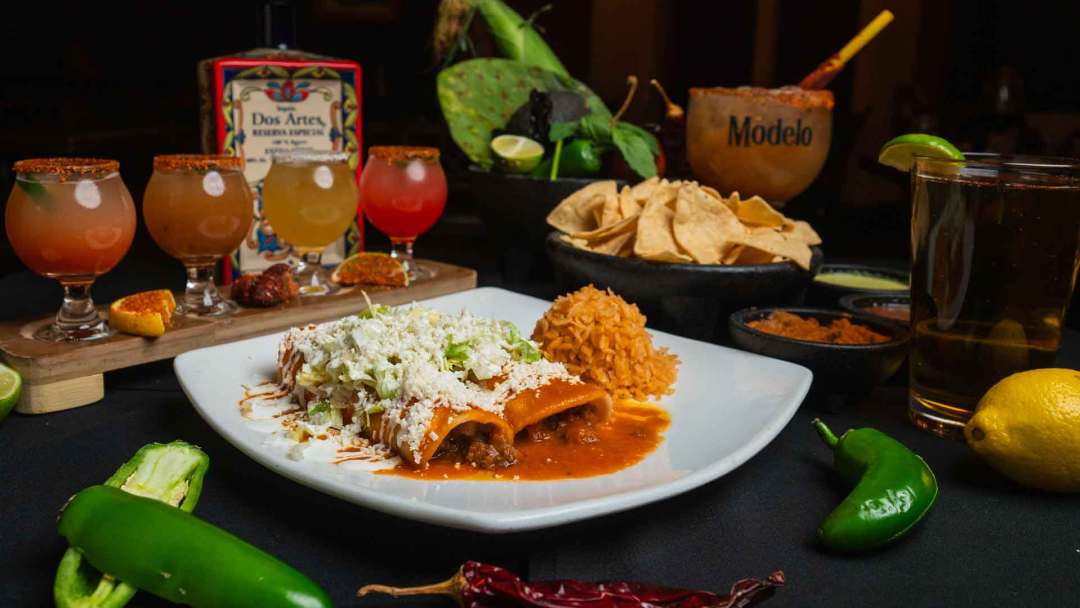 Enchiladas Ranchera at Leticia's