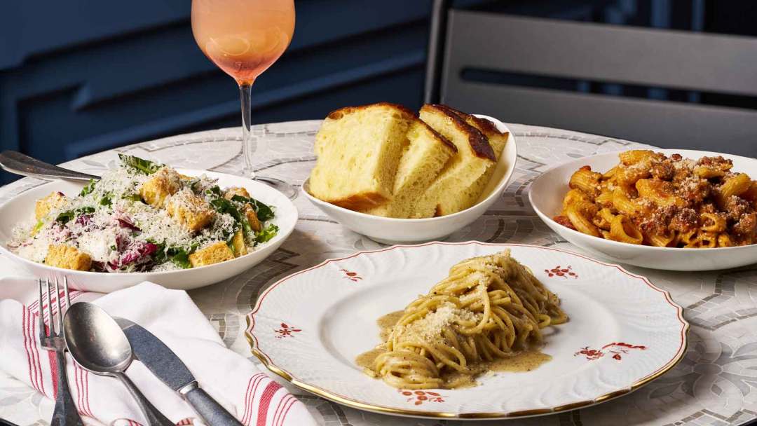 Cacio e Pepe & Rigatoni at Fiorella
