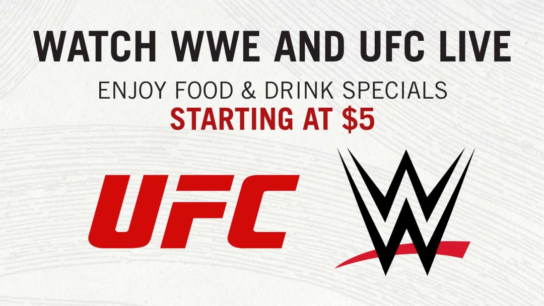 UFC and WWE at Game On
