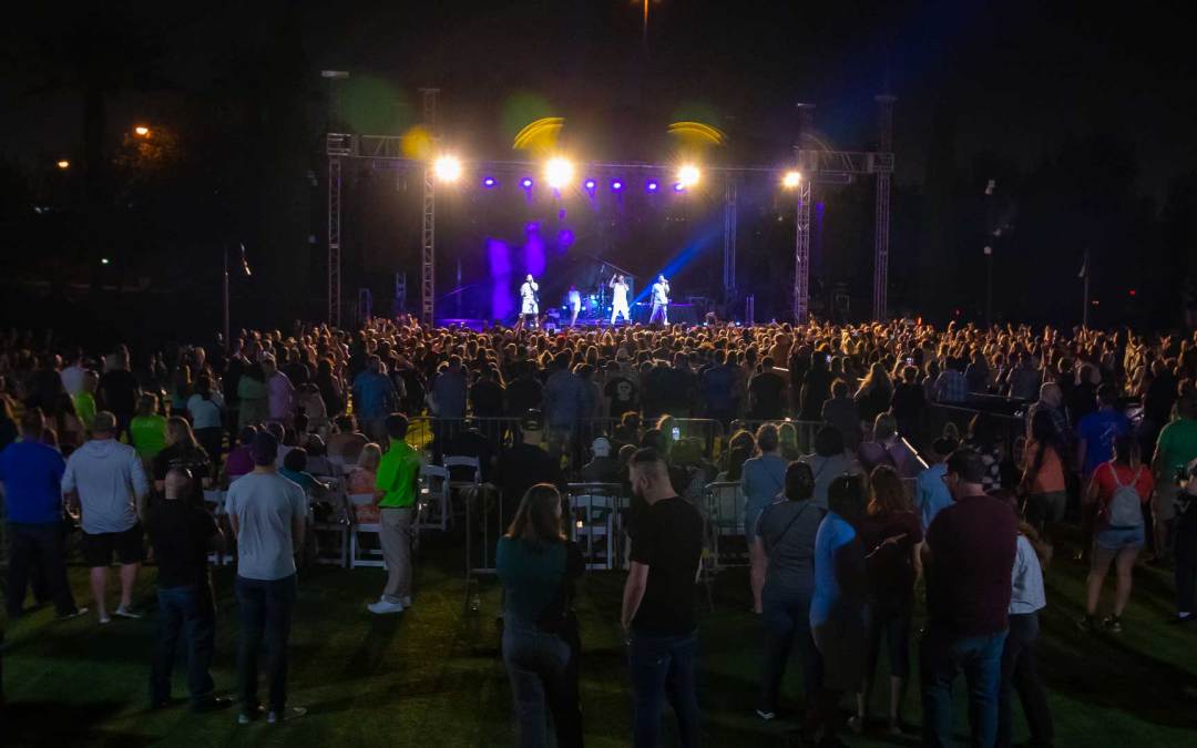 Backyard Amphitheater