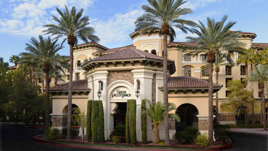 Green Valley Ranch Entrance In The Evening
