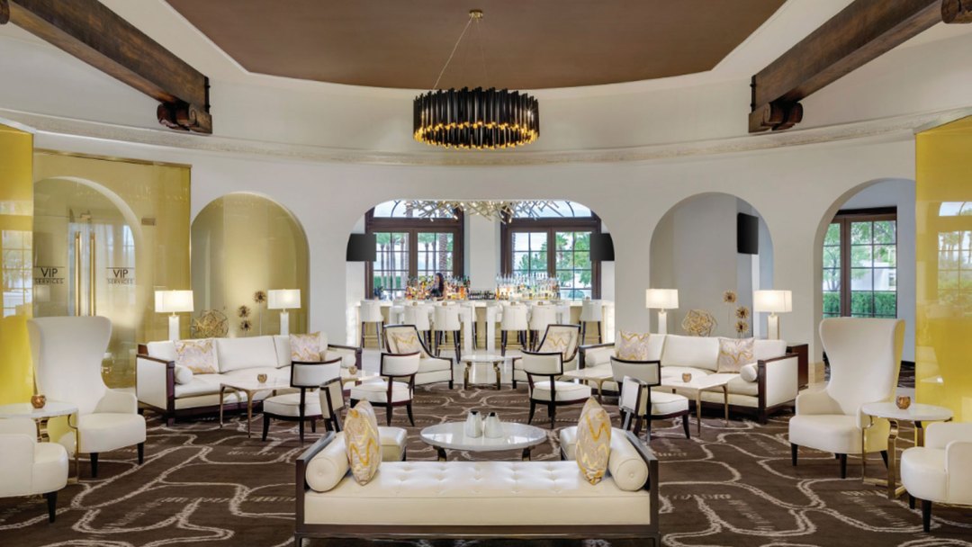 An image of the lobby bar