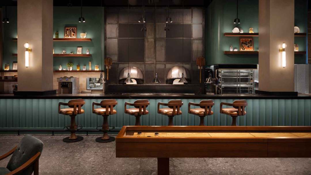 Pizza Dining at Hearthstone