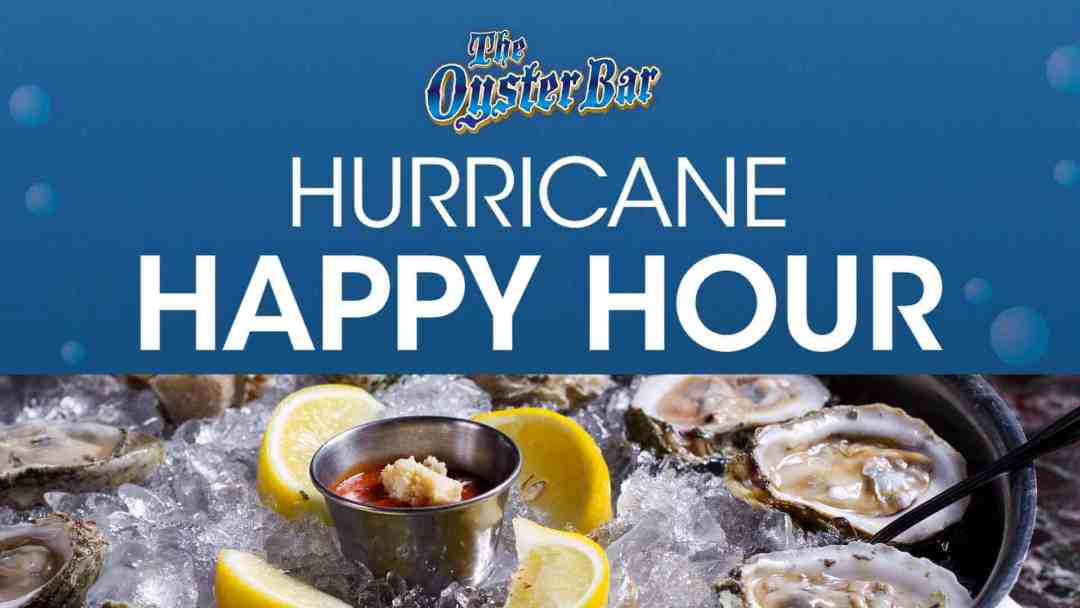 Hurricane Happy Hour at The Oyster Bar