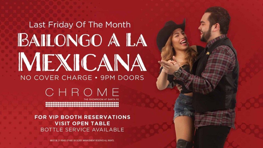 Last Friday Bailongo A La Mexicana at Chrome Showroom