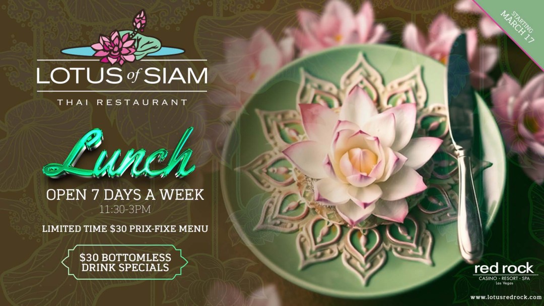Brunch Specials at Lotus of Siam