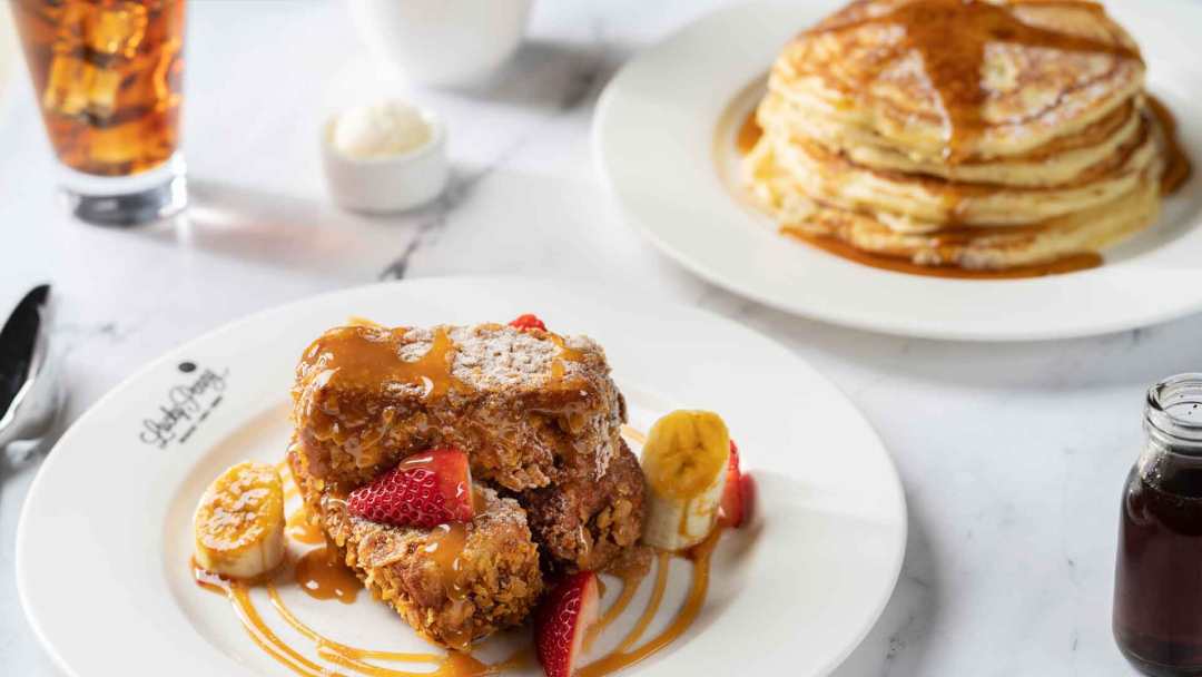 Lucky Penny Bananas Foster French Toast