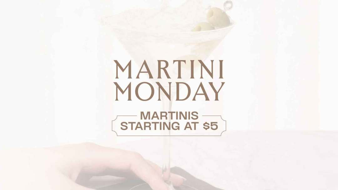 Martini Monday at Bel-Aire Lounge