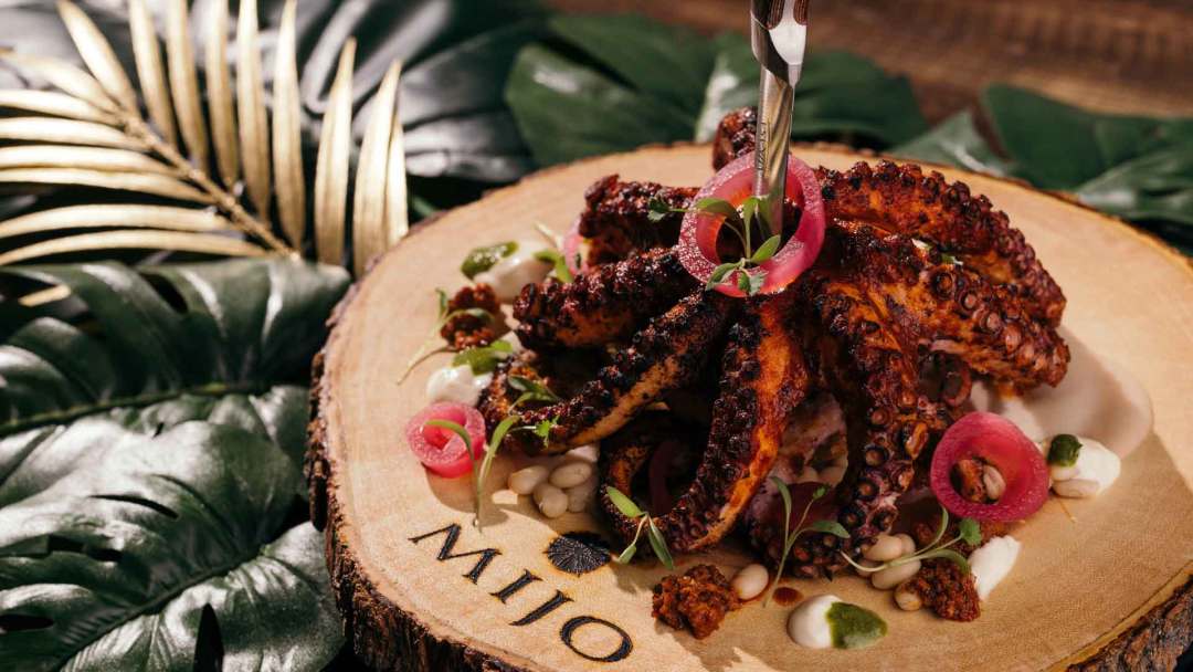 Charred Octopus at Mijo
