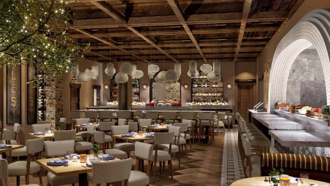 Naxos Taverna Dining Room at Red Rock Resort