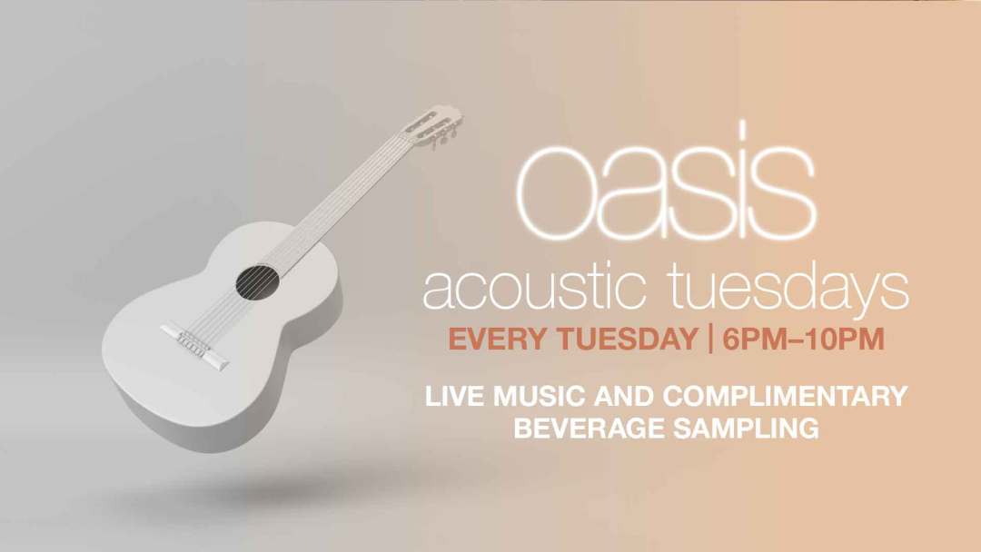 Acoustic Tuesdays at Oasis Lounge