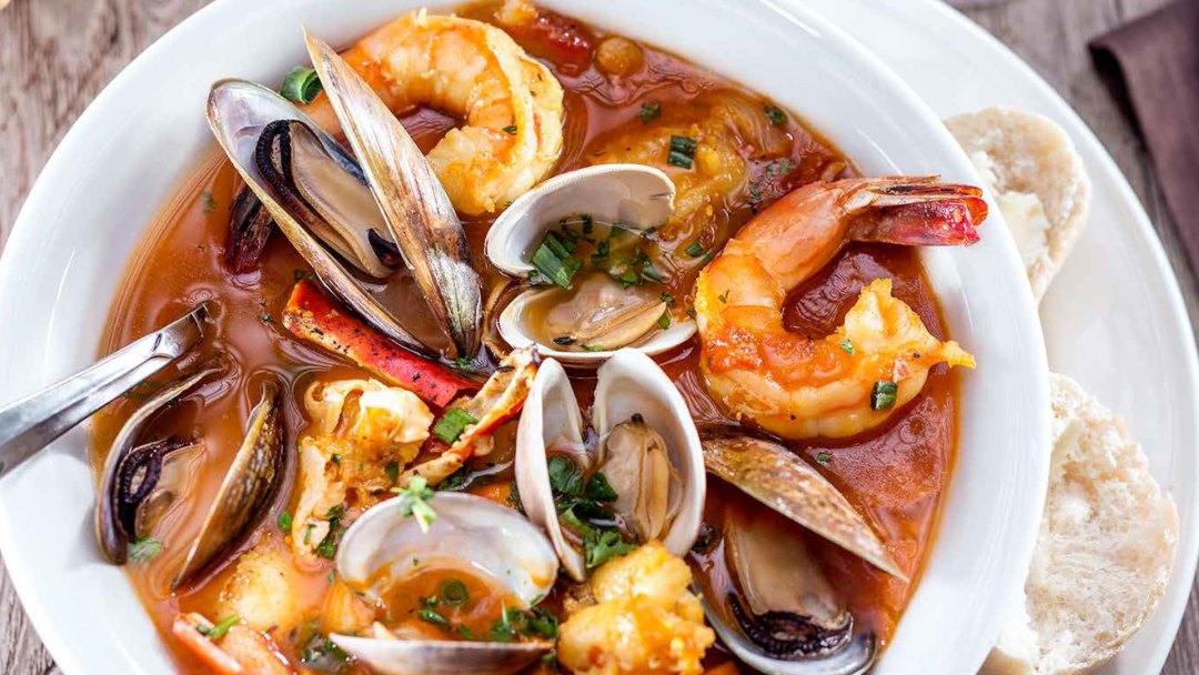 Oyster Bar Shrimp & Clam Dish