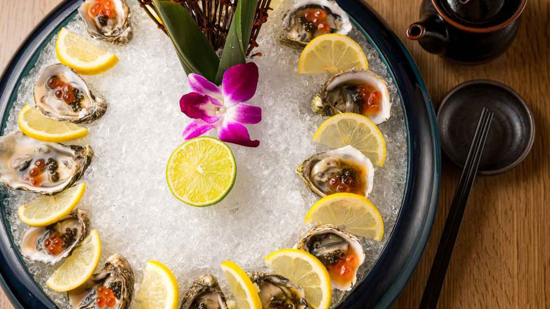 Oysters at Yu Or Mi Sushi