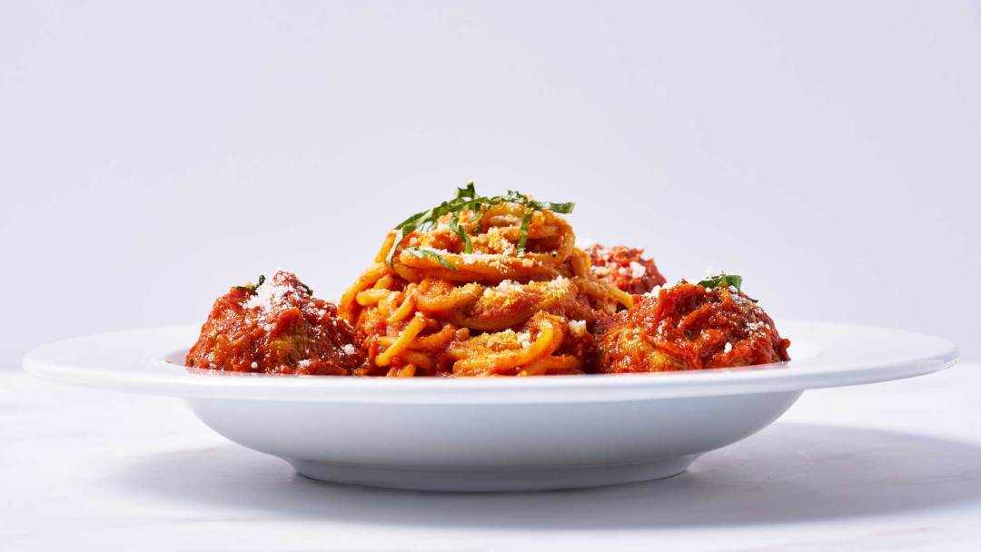 Pasta and Meatballs at Pasta Cucina