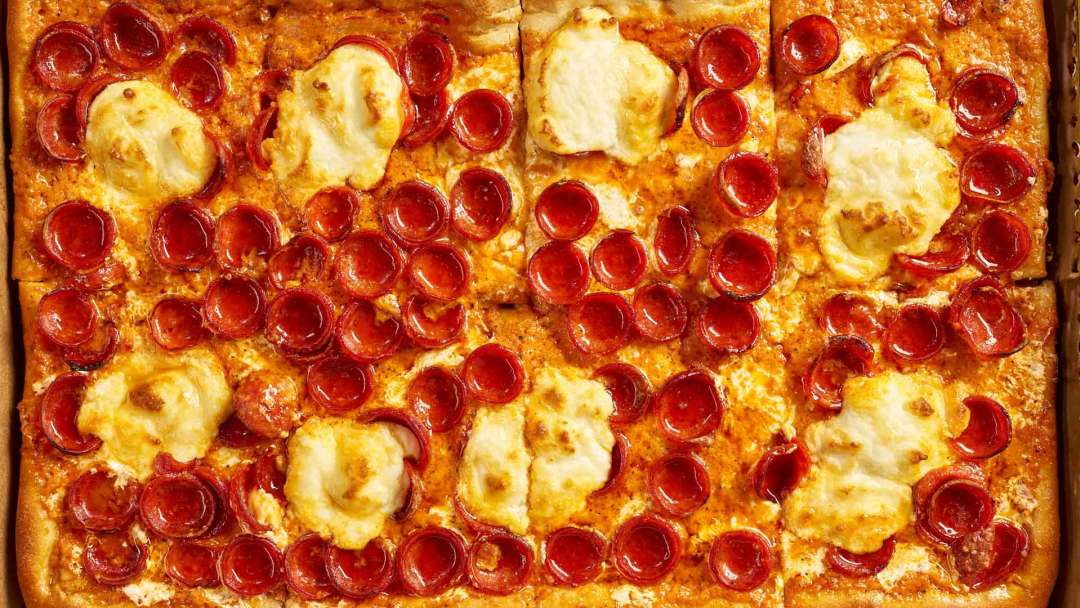 Pepperoni and Cheese at Prince Street Pizza