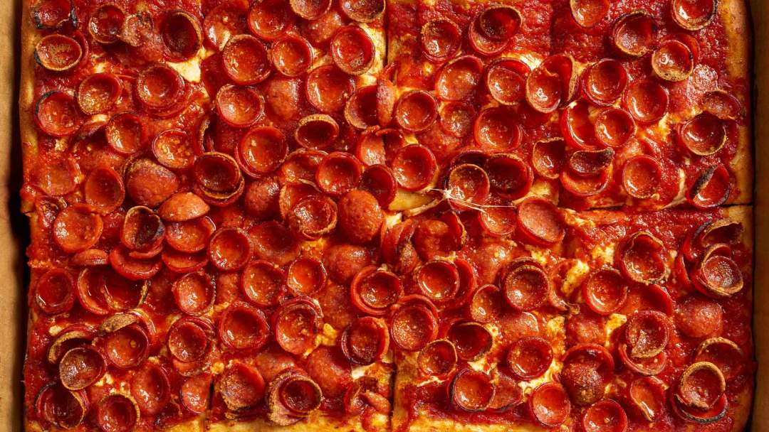 Pepperoni Pizza at Prince Street Pizza