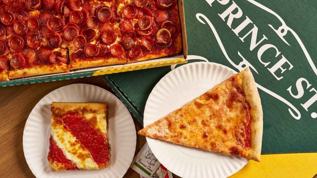 Sample Pizzas at Prince Street Pizza