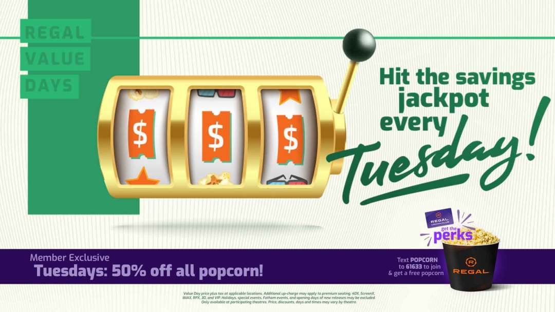 Regal Value Days at Cinebarre