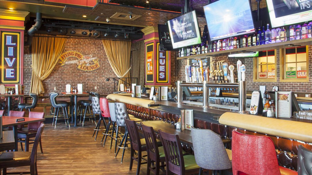 a photo of the bar area at lucilles