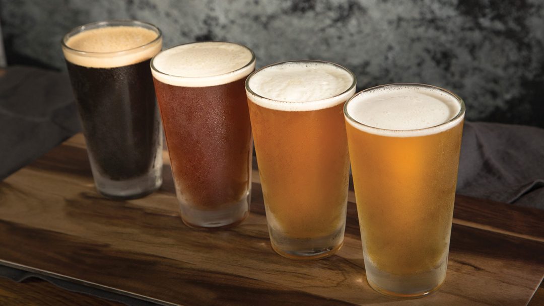 Flying Pig Lounge Beer Flight