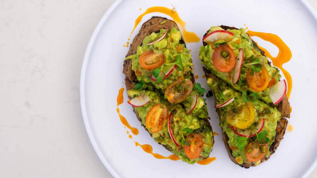 Avocado Toast at Sandbar Grill