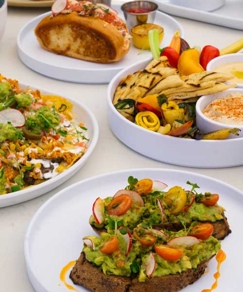 Table Spread at Sandbar Grill