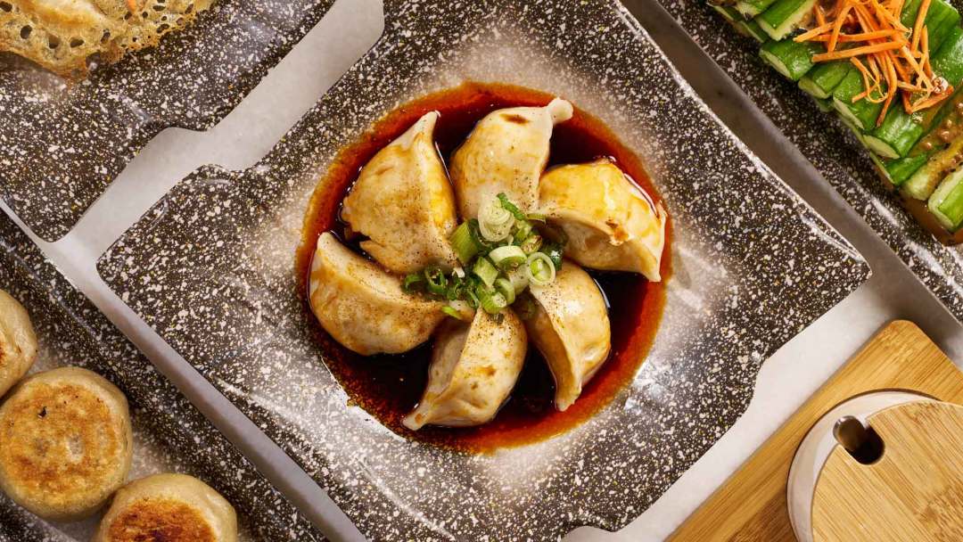 6 Pot Stickers at Shang Artisan Noodle