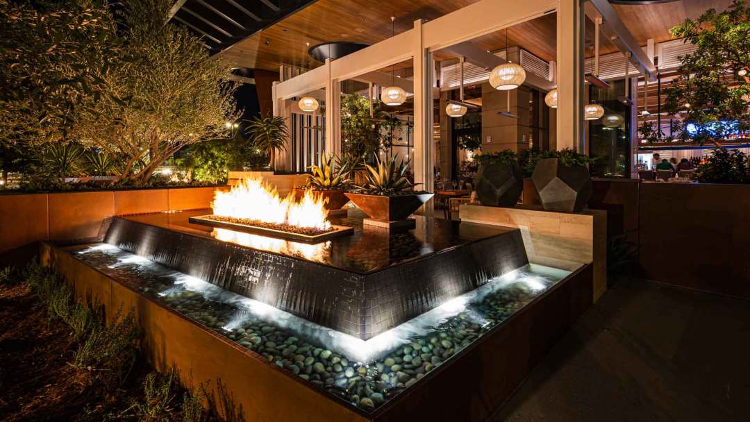 Fountain at Summer House