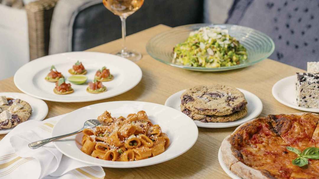 Menu Selections at Summer House