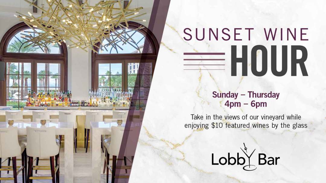 Sunset Wine Hour at Green Valley Ranch