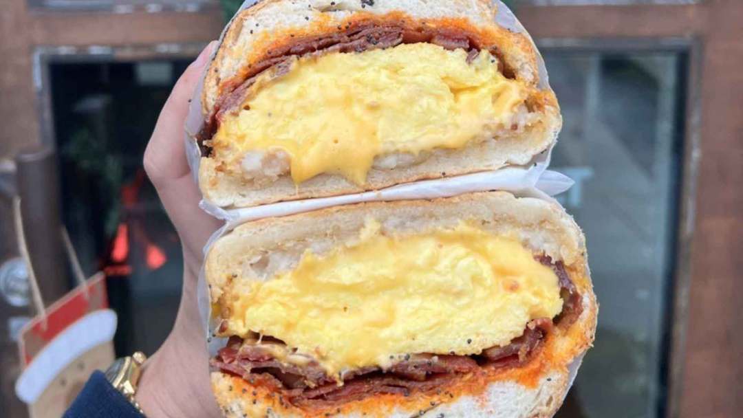 Breakfast Sandwich at Uncle Paulie's 