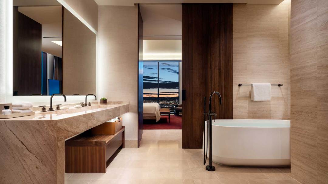 Primary Bathroom in the Veranda Suite