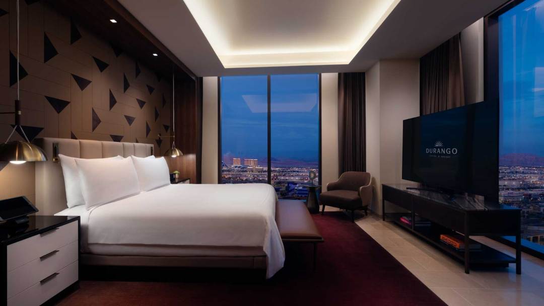 Primary Bedroom in the Veranda Suite