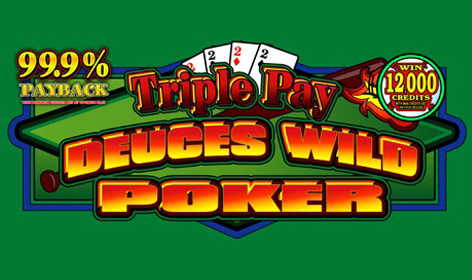 99.9 Percent Pacyback Triple Pay Deuces Wild Poker logo